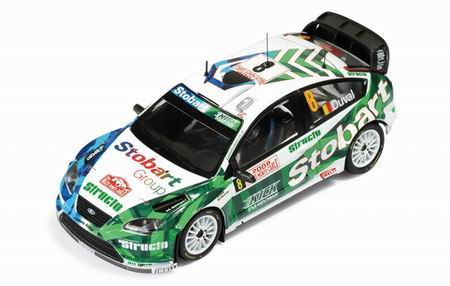 FORD Focus RS 07 WRC 8 4th Rally Monte Carlo (F.Duval - E.Chevailler) 2008, цветной