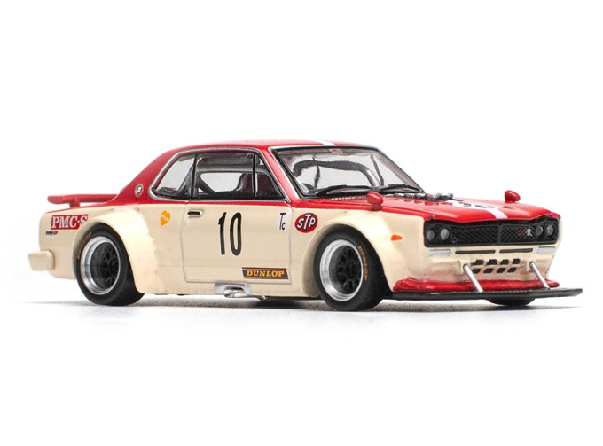 NISSAN Skyline GT-R V8 Drift (Hakosuka), Watanabe, cream / red
