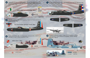 Декаль Douglas A-26 Invader