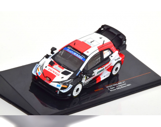 TOYOTA Yaris WRC #1 Toyota Gazoo Racing WRT Ogier/Ingrassia победитель Rally Monza Чемпион мира 2021