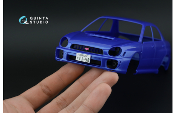3D Декаль интерьера кабины Subaru Impreza WRX STi GDB Bugeye (Tamiya)