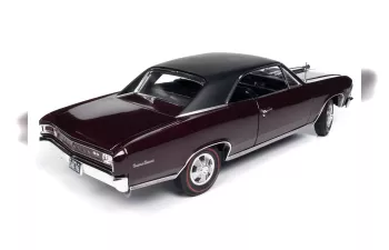 CHEVROLET Chevelle SS 396 (1966), dark red matt-black