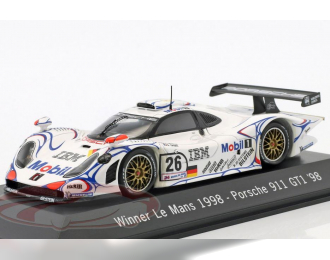 PORSCHE 911 GT1 #26 Winner 24h LeMans Allan McNish, Stéphane Ortelli, Laurent Aiello (1998)