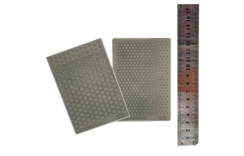 Маска окрасочная шестиугольники градиент, размер М-L