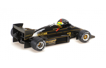 LOTUS F1 97t Renault Turbo Team Lotus №12 Winner Portugal Gp (1985) Ayrton Senna, Black