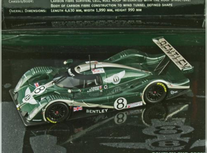 Bentley EXP SPEED 8 LeMans 2002