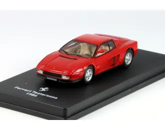 FERRARI Testarossa (1984) - Con Vetrina - With Showcase, Red