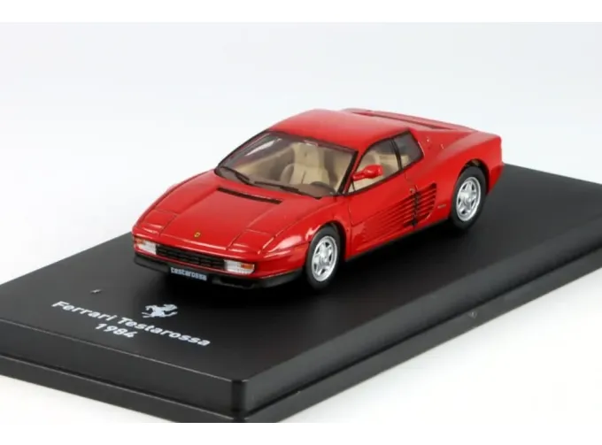 FERRARI Testarossa (1984) - Con Vetrina - With Showcase, Red