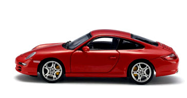 PORSCHE 911 (997) Carrera S 2005, red