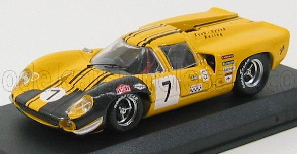 LOLA T70 Coupe N 7 Brans-hatch 1969 Craft - Lieddel, Yellow Black