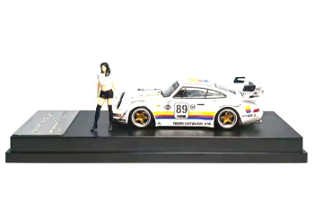 PORSCHE RWB 964 with High Wing #89 *Apple* with figure, various