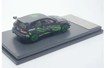 HONDA Civic EG6 *Monster*, black/green
