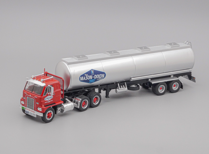 INTERNATIONAL Harvester Dcof 405 Citerne The Mason-Dixon, red / silver