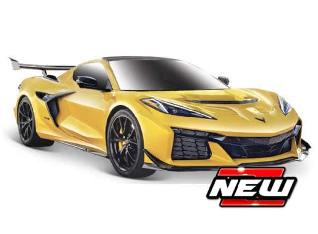 Chevrolet Corvette ZR1 Coupe 2025, yellow