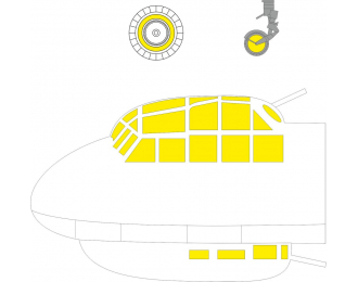 Окрасочная маска для Ju 88C-6