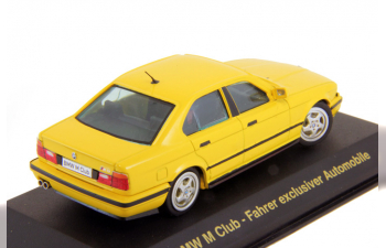BMW M5 E34, M Club Edition, yellow