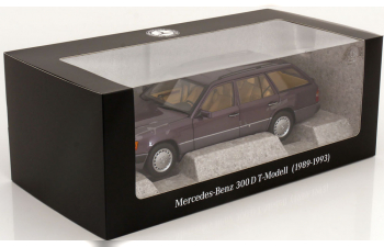 MERCEDES-BENZ 300 D S124 Estate (1989-1993), purple-metallic