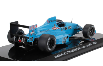 MARCH F1 881 Judd Team Leyton House №16 Season Ivan Capelli (1988) , Light Blue