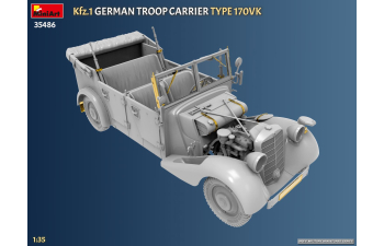 Сборная модель MERCEDES-BENZ 170vk German Military Troop Carrier 1936