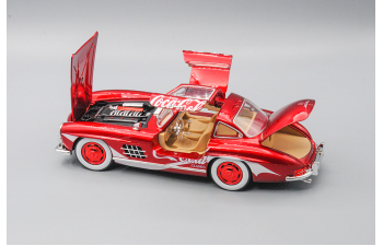 MERCEDES-BENZ W198 300SL Gullwing, Coca-Cola, 21 см