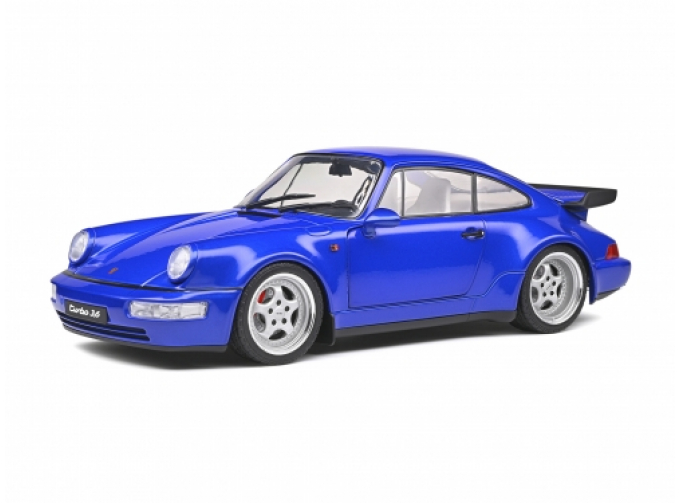 PORSCHE 911 (964) Turbo 1990, синий