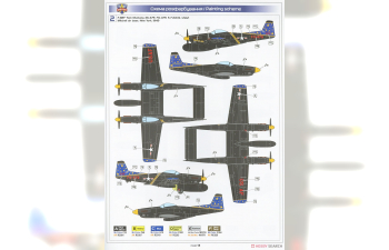 Сборная модель Самолет F-82F/G "Twin Mustang"