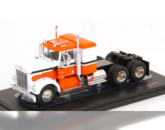 KENWORTH W925 towing vehicle (1970), white orange