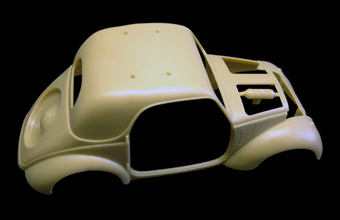 Сборная модель DAK “Topolino” (German/Italian) Light Staff Car w/Crew & IF8 Infantry Cart