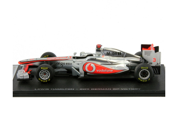 McLAREN MERCEDES-BENZ MP4/26 #3 German GP Victory Lewis Hamilton (2011), silver