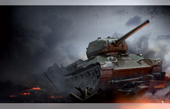 Сборная модель Танк T-34/85 NEW EDITION
