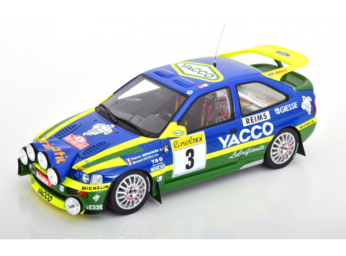 FORD Escorth RS Cosworth No 3 Rally Monte Carlo, Bernardini/Occelli (1996)
