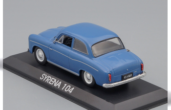 SYRENA 104, Legendarni automobily minule ery 40, blue