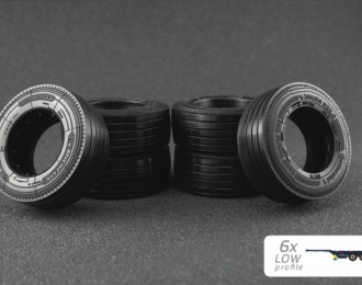 Комплект покрышек Прицеп низкий профиль 6x Low Profile