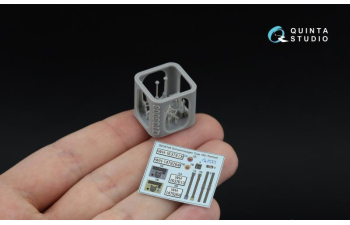 3D Декаль интерьера кабины Schwimmwagen Type 166 (Tamiya) (с 3D-печатными деталями)