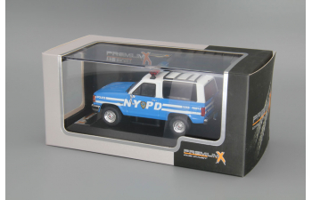 FORD Bronco II 4х4 NYPD (1989), blue / white