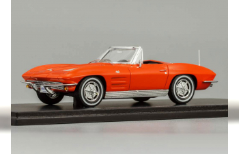 CHEVROLET Corvette C2 Sting Ray Convertible (1963), red