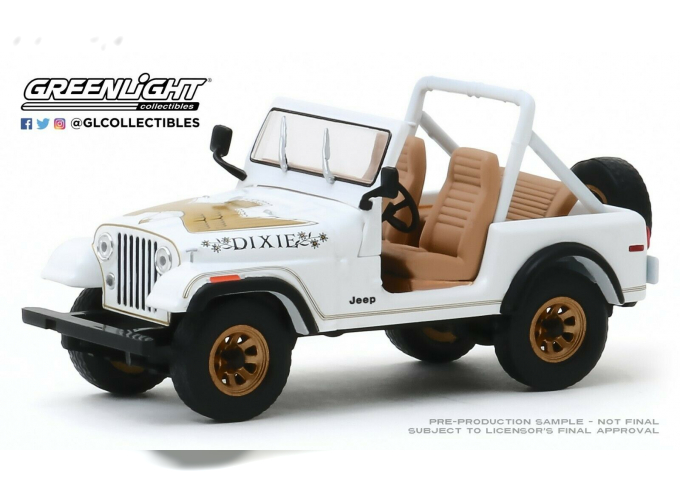 JEEP CJ-7 4х4 "Golden Eagle Dixie" 1979 White