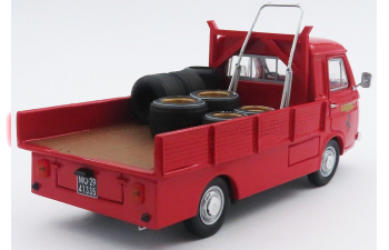 FIAT 238 Truck Assistenza F1 Scuderia Ferrari (1970), red