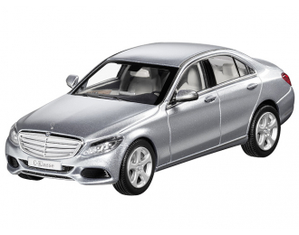 MERCEDES-BENZ C-Class Exclusive W205 (2014), silver daimond