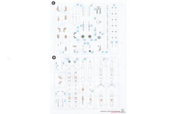 Сборная модель F-84F Thunderstreak 'Luftwaffe' HI-TECH