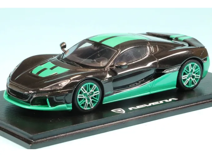 RIMAC Nevera Time Attack (2023), Black Green