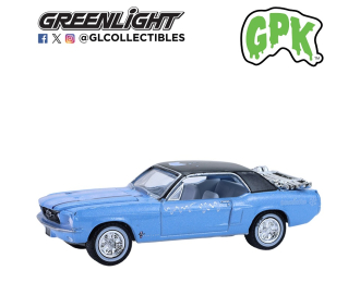 FORD Mustang Coupe с лыжами на крышке багажника "Skiin’ Ian" (1967), Blue/Black