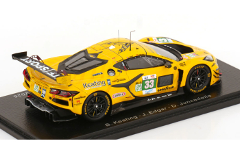 CHEVROLET Corvette Z06 GT3.R №33 24h LeMans Ben Keating, Daniel Juncadella, Jonny Edgar (2025), yellow
