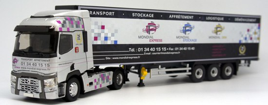 RENAULT T460 REMORQUE SR2 с полуприцепом "MONDIAL EXPRESS" 2016