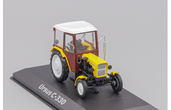 Ursus C330, Тракторы 91, коричневый / желтый