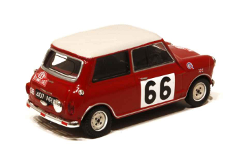 MORRIS Cooper #66 P.Hopkirk / J.Scott, Rallye Monte Carlo 1963