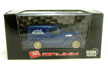 FIAT 1100 Furgone Gelati Motta (1950), Serie a nanna dopo Carosello, dark blue