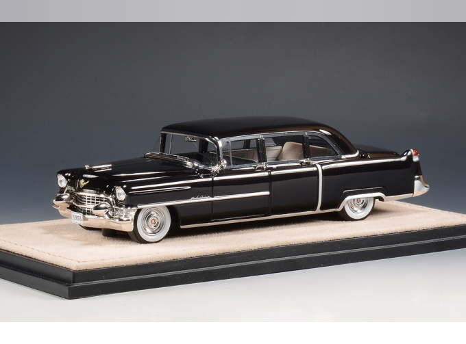 CADILLAC Fleetwood 75 Limousine (1955), black