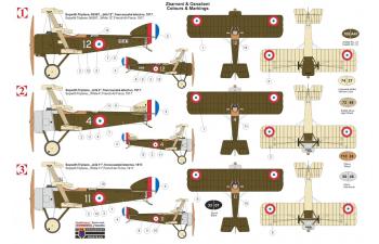 Сборная модель Самолет Sopwith Triplane „France“