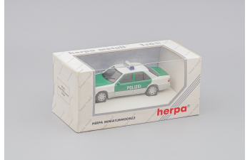 MERCEDES-BENZ E320 Polizei (W124), green / white